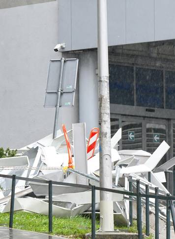 Zagreb: Nevrijeme o&scaron;tetilo nadstre&scaron;nicu na Rebru