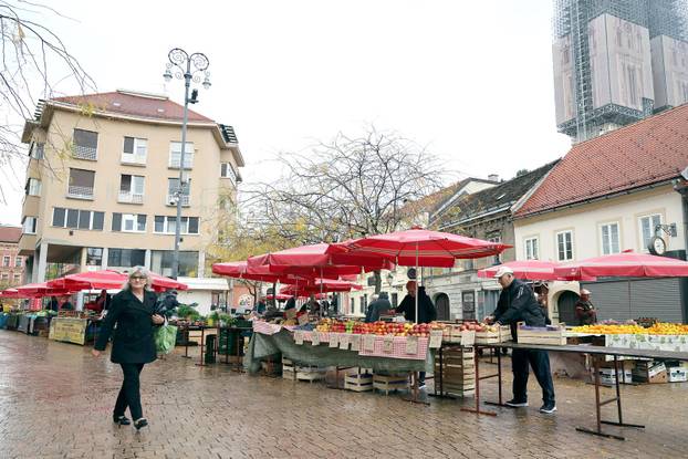 Zagreb: Europski trg je od danas tržnica