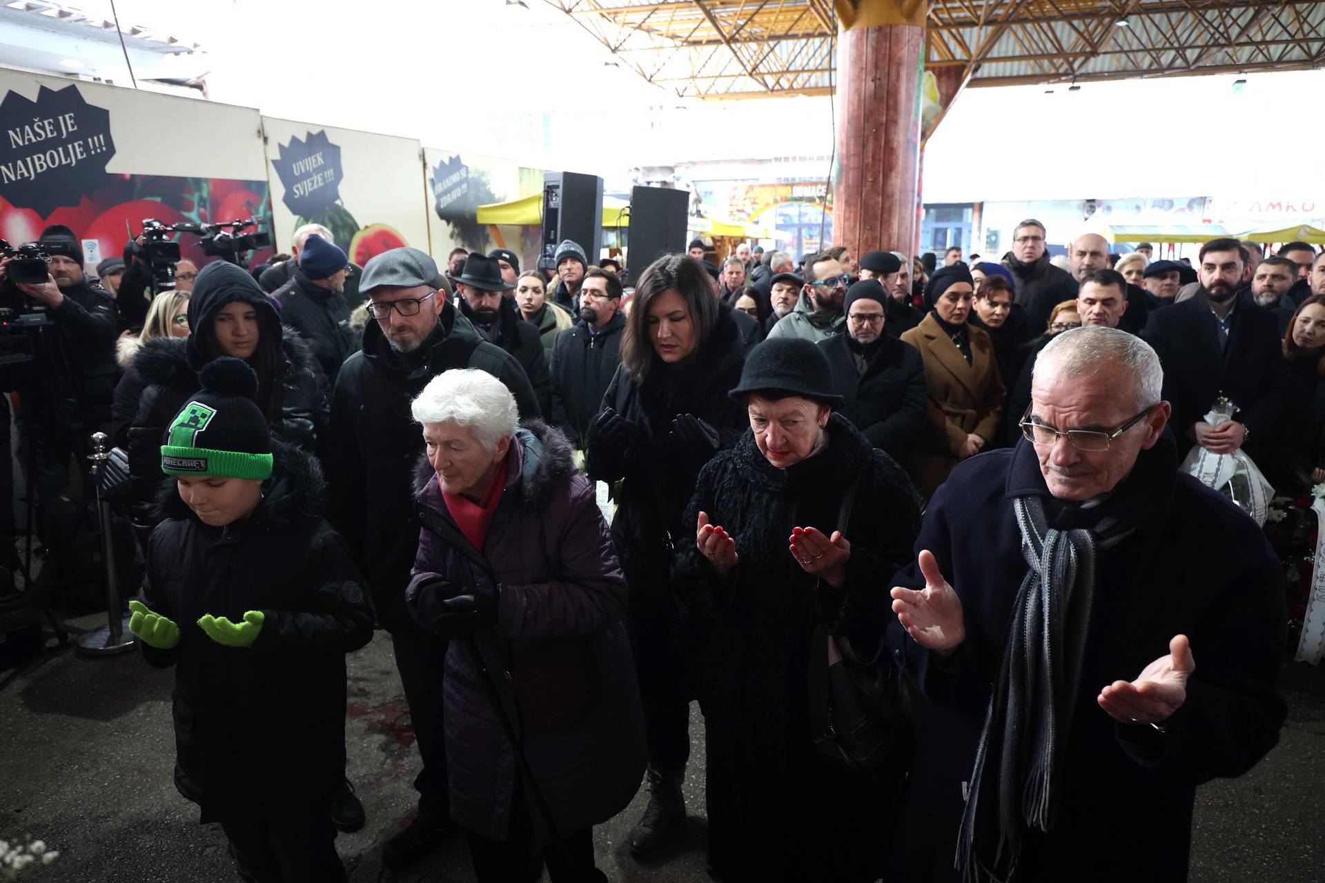 Komemoracija povodom  obljetnice stradanja Sarajlija na pijaci Markale