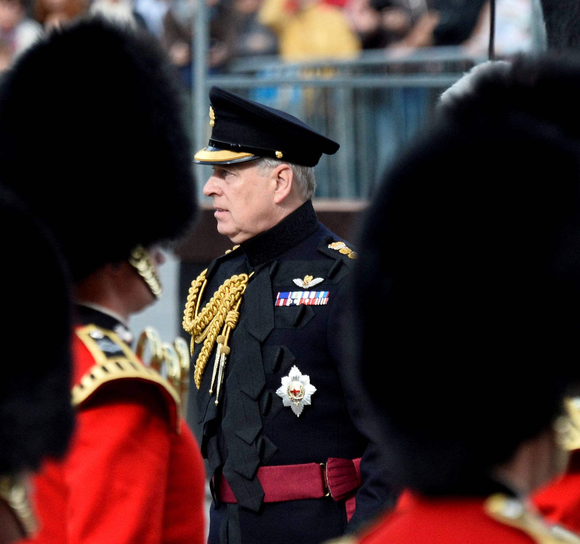 FILE PHOTO: Britain's Prince Andrew attends ceremonies marking the 75th anniversary of the liberation of Belgium from German occupation in Brugge