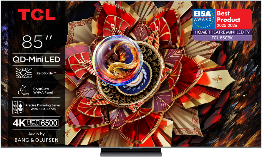 TCL osvojio čak pet prestižnih EISA nagrada za 2025–2026!