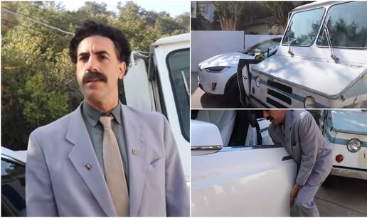 Borat je YouTuberu razbio auto od  960.000 kn, a Trump ga je izvrijeđao: 'Za mene je nakaza'