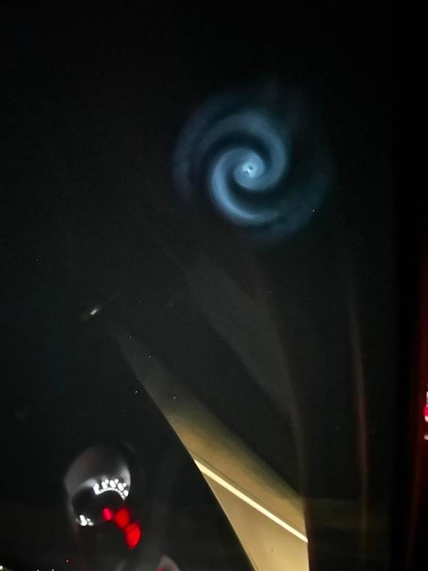 100 slika spiralnog fenomena na nebu koji je šokirao Hrvate