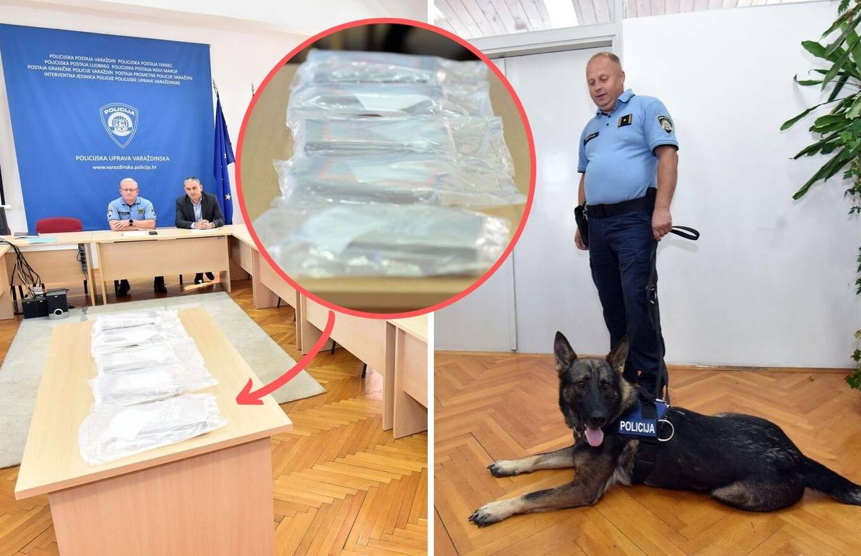 Nanjušila ga je kujica Aba: Na granici pao sa šest kila kokaina