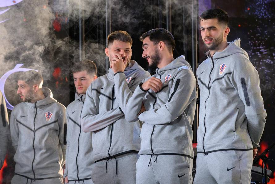 Zagreb: Ekskluzivno predstavljanje novih dresova hrvatske nogometne reprezentacije