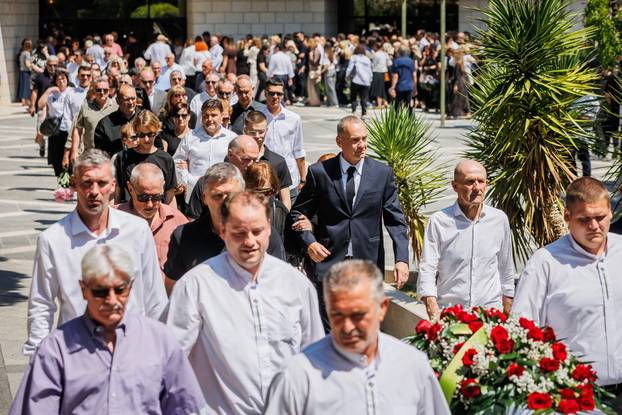 Split: Posljednji ispraćaj Ive Bege Hajdukovog igrača na Lovrincu