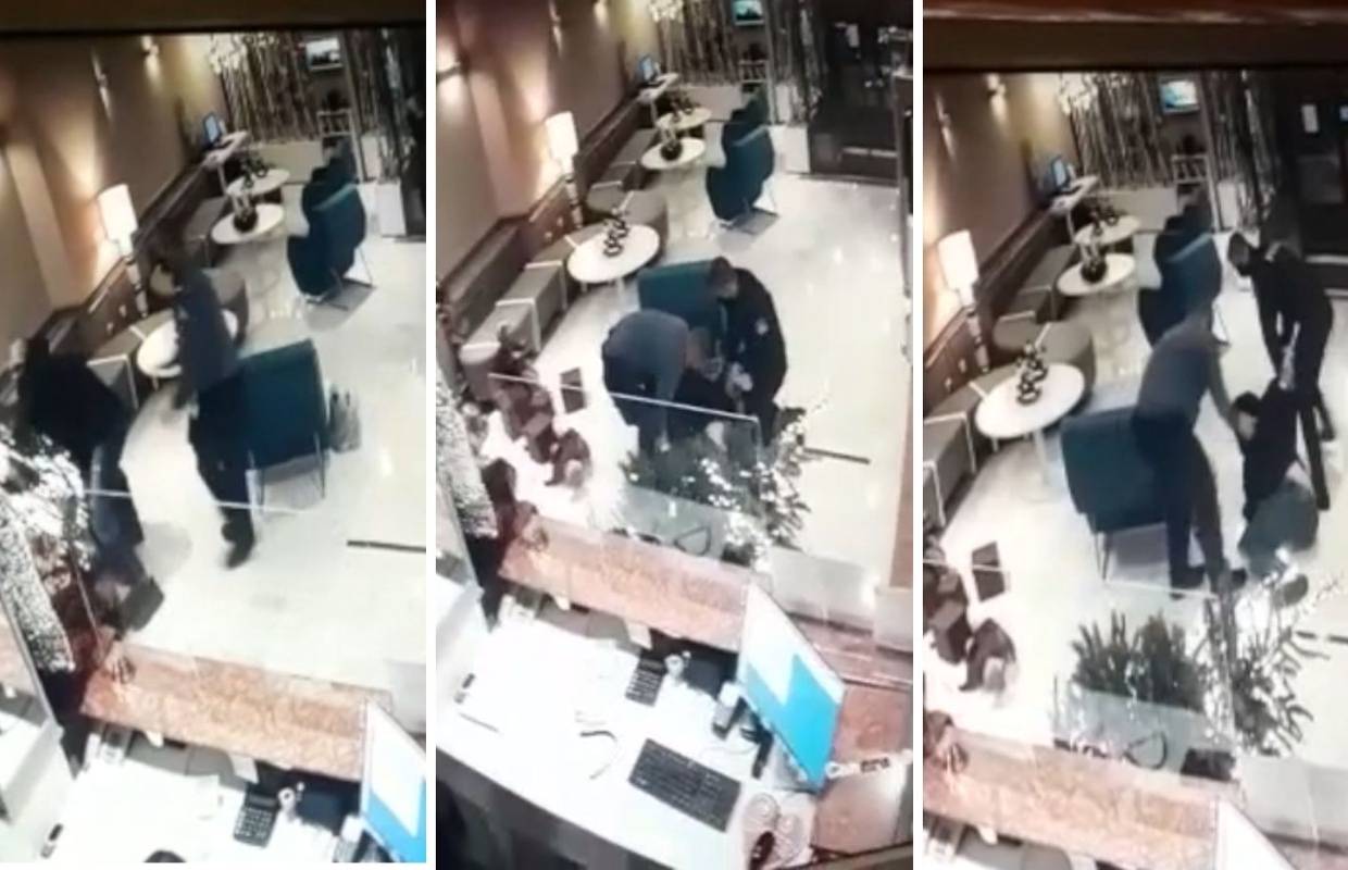 Napravio kaos u zagrebačkom hotelu: Stigao s litrom votke pa nasrnuo na božićnu jelku