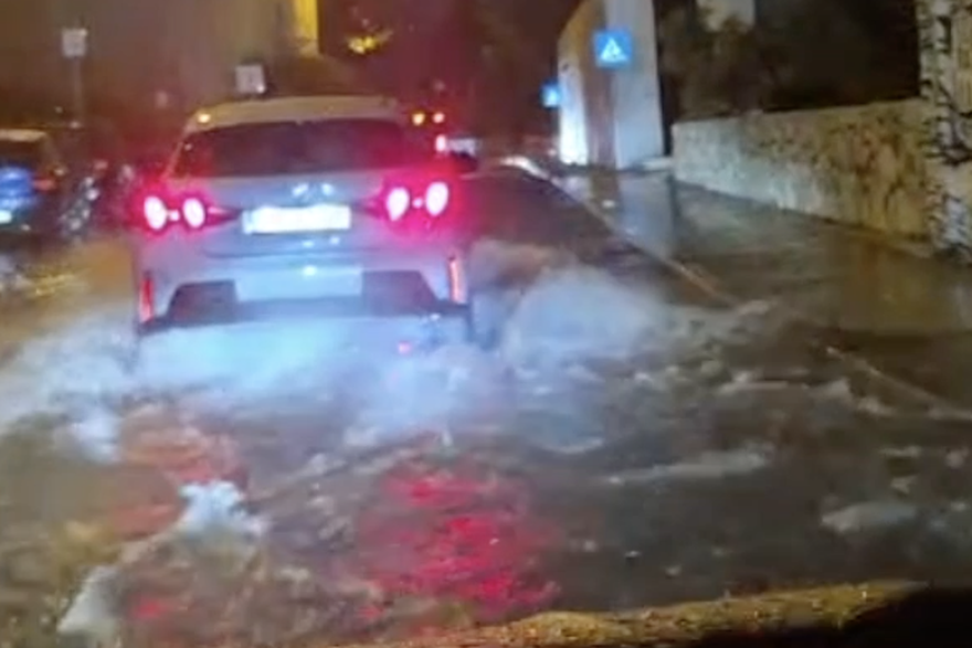 Poplava u Šibeniku