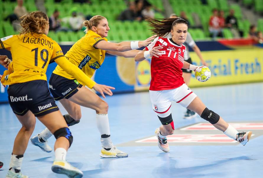 Ljubljana: Susret Hrvatske i Švedske na Europskom prvenstvu