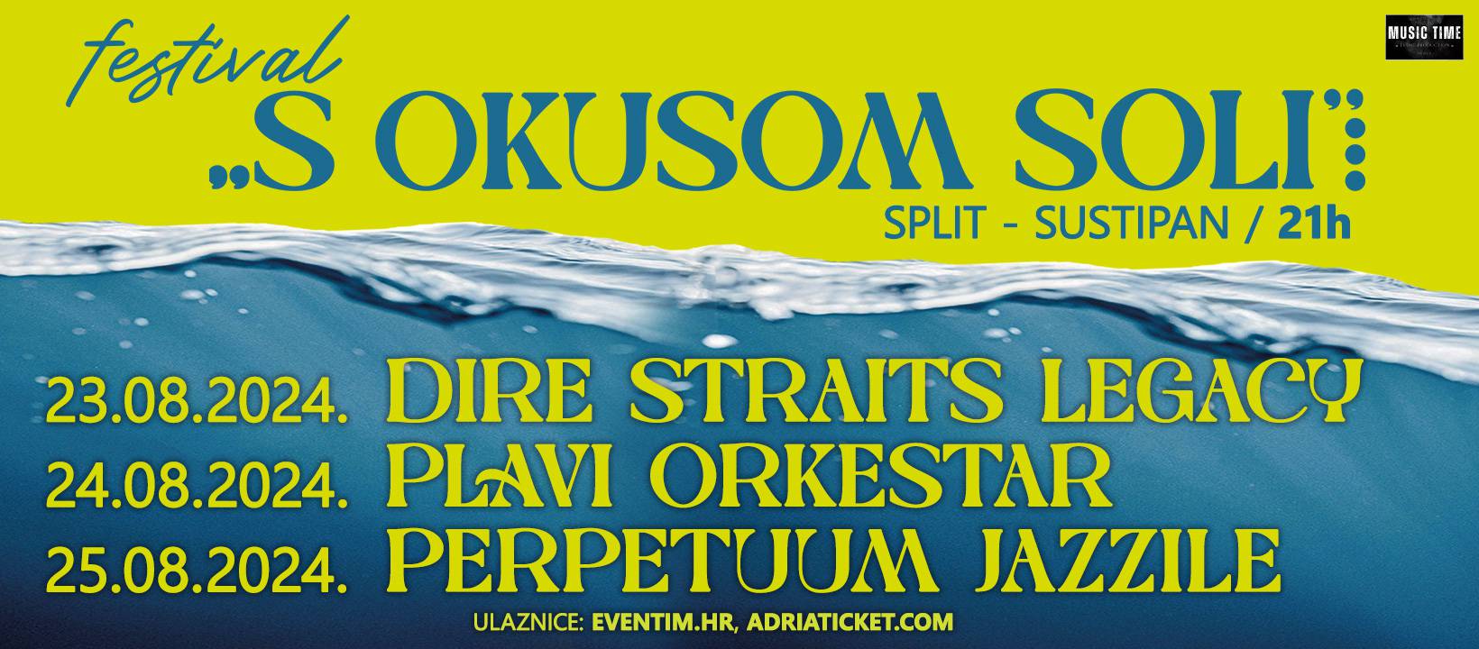 Na splitskom Sustipanu nastupit će Plavi orkestar, Dire Straits Legacy i Perpetuum Jazzile...