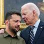 FILE PHOTO: Ukrainian President Zelenskiy meets with U.S. President Biden at the White House in Washington