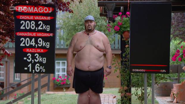 FOTO Domagoj je u show ušao kao najteži kandidat, do finala je izgubio trećinu kilograma