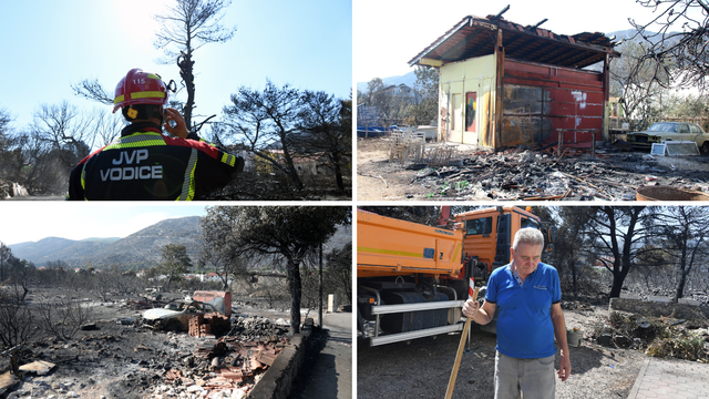 VIDEO Lokalizirali veliki požar kod Grebaštice, 37 vatrogasaca i dalje je na terenu s 12 vozila