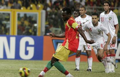 Gvineja šokirala Maroko, Gana jedva protiv Namibije