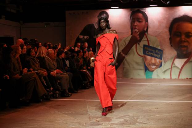 Tolu Coker AW26 catwalk show during London Fashion Week