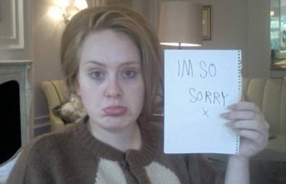 Adele zbog bolesti prisiljena otkazati koncerte u Britaniji