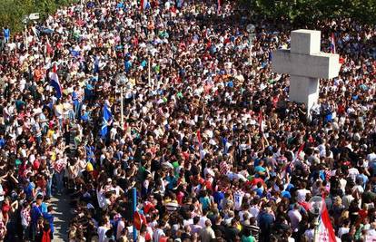 Široki Brijeg: Na prosvjedu se okupilo 10 tisuća ljudi