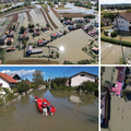 FOTO Pogledajte kako iz zraka izgledaju Brodarci kod Karlovca, cijelo mjesto je pod vodom