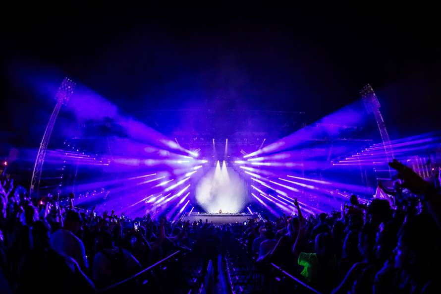 Split - Druga Vecer Ultra Festivala. DJ Tiesto