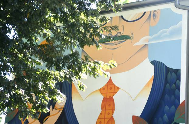 Zagreb: Mural umjetnice Tee Jurišić na OŠ Petra Preradovića