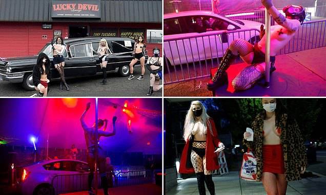 Prilagodio se: Otvorio drive-in striptiz klub, a hrana je izgovor