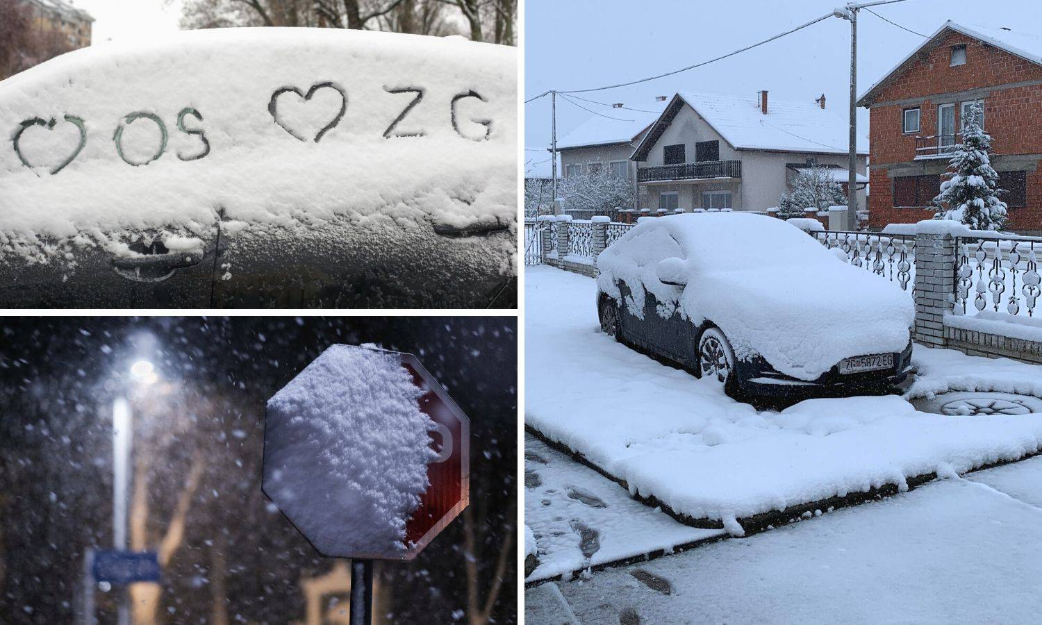 Što je ovo? Pa gdje je proljeće? Hrvatska skoro sva u bijelom...