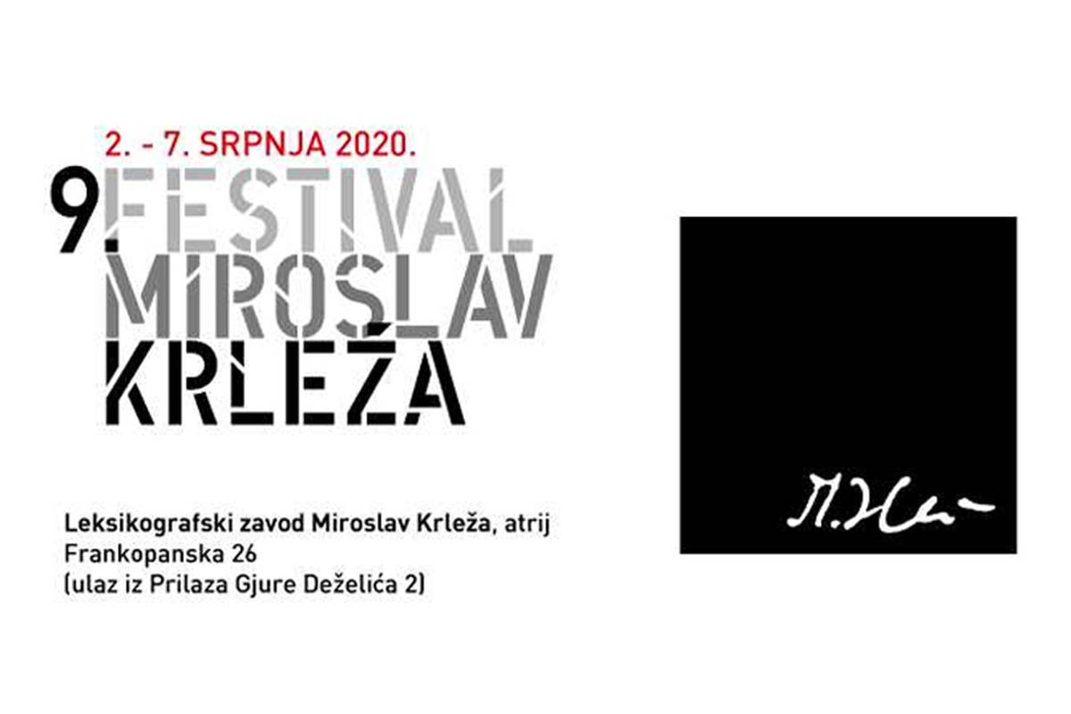 Ne propustite 9. izdanje Krležinog festivala od 2. – 7. 7.