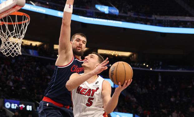 NBA: Miami Heat at Los Angeles Clippers