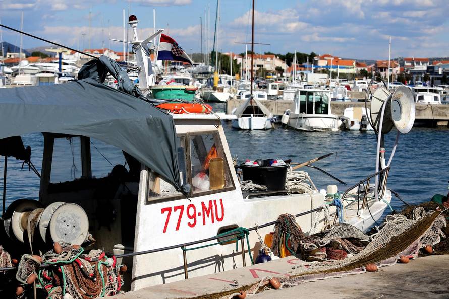 Centar mjesta Murter na istoimenom otoku