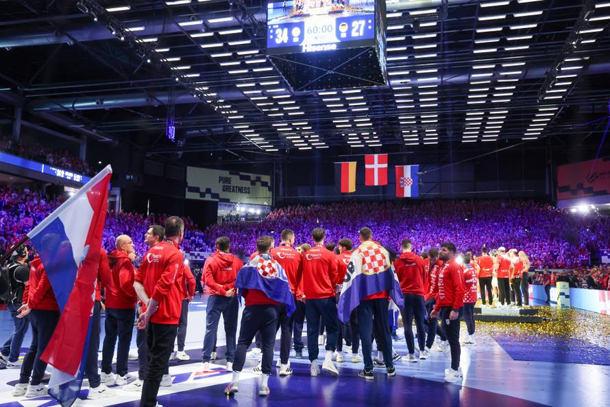 Dodjela medalja hrvatskoj rukometnoj reprezentaciji