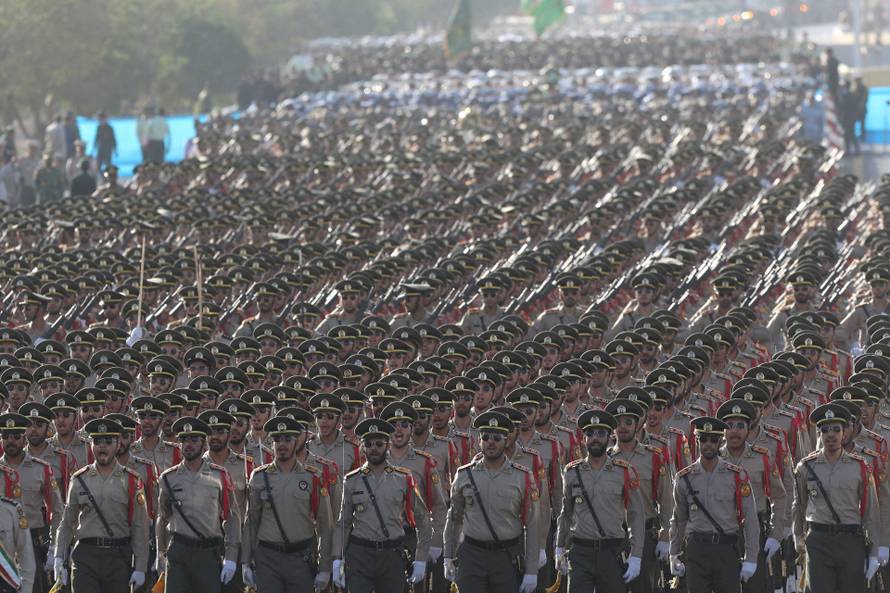 Annual military parade in Tehran