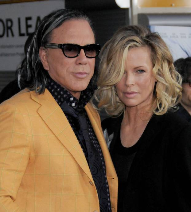 Hollywood: Premijera filma "The Informers", Mickey Rourke i Kim Basinger