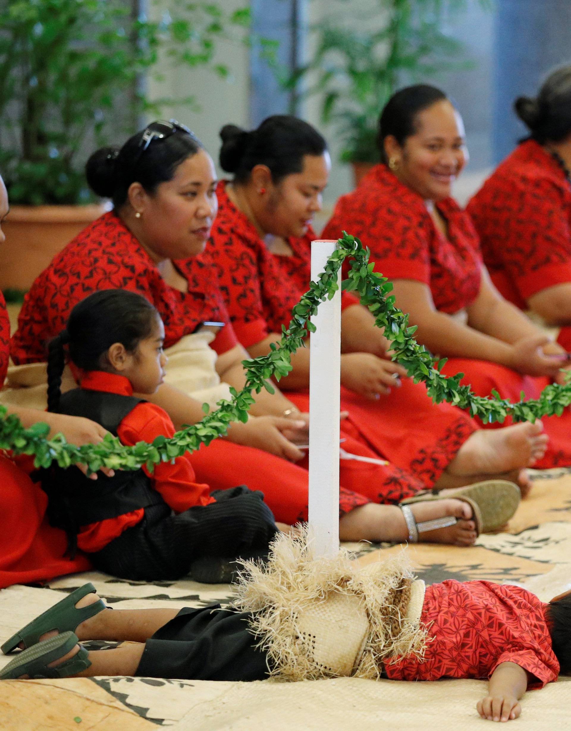 Royal tour of Tonga - Day Two