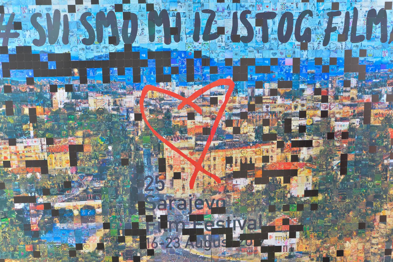 Tisuće obožavatelja stvorili „Najveće srce u Sarajevu“