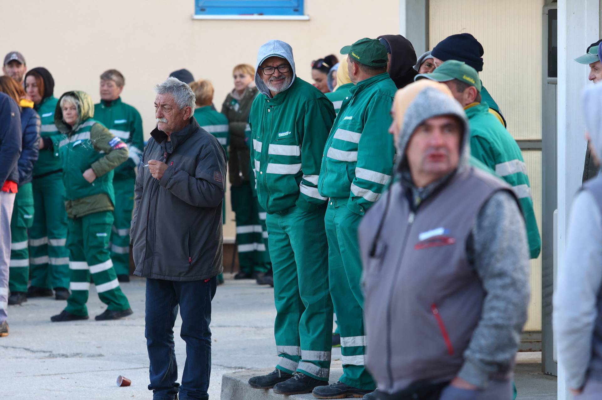 Split: Radnici Čistoće započeli štrajk