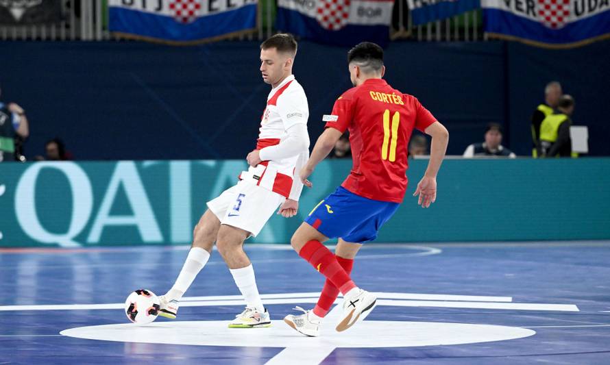 Susret Hrvatske i Španjolske u polufinalu Europskog prvenstva u futsalu