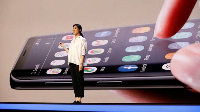 Samsung unveils foldable screen smart phone in San Francisco