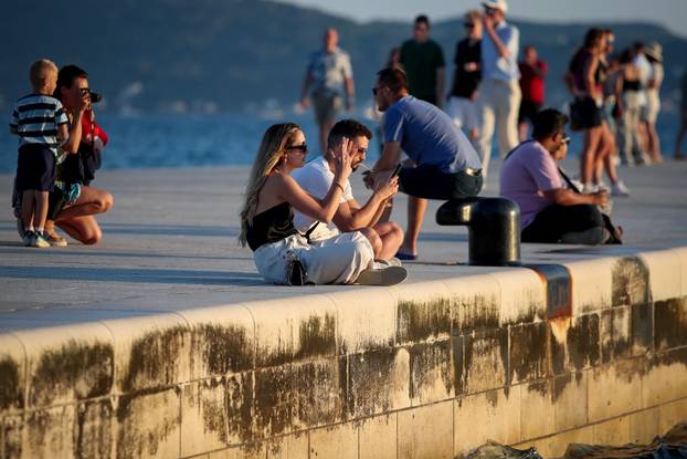 Zadar: Večernja šetnja zadarskom rivom
