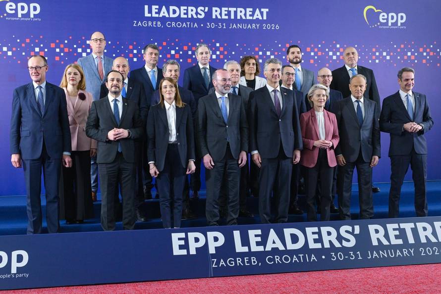 Zagreb: Zajednička fotografija lidera EPP-a nakon sastanka