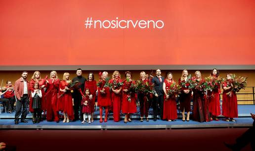 Ve&ccaron;er crvenih haljina: Hrabre &zcaron;ene poslale sna&zcaron;nu poruku o prevenciji mo&zcaron;danog udara