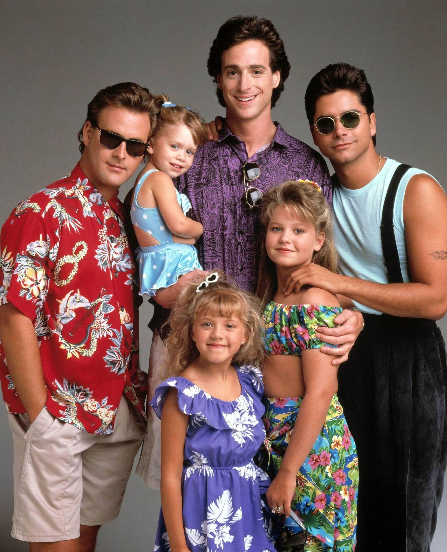 FULL HOUSE (1987) - ASHLEY OLSEN - BOB SAGET - JOHN STAMOS - DAVE COULIER - JODIE SWEETIN - CANDACE CAMERON BURE.