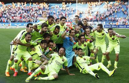 Barca pobjedom na Calderonu postala novi prvak Španjolske