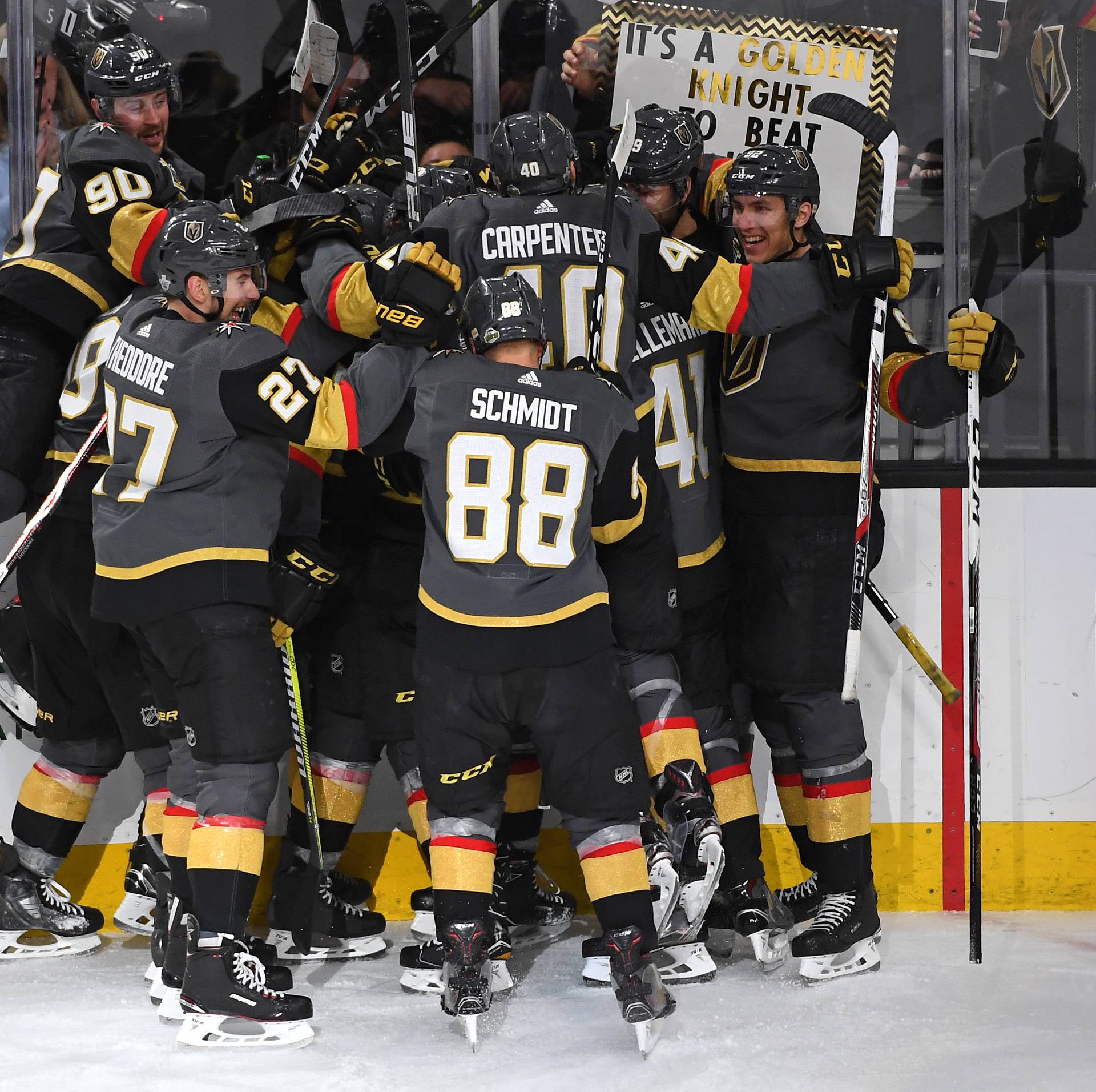 NHL: Stanley Cup Playoffs-Los Angeles Kings at Vegas Golden Knights