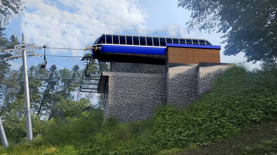 FOTO Ovako će izgledati nova sjedežnica na Sljemenu. Grad Zagreb predao idejni projekt