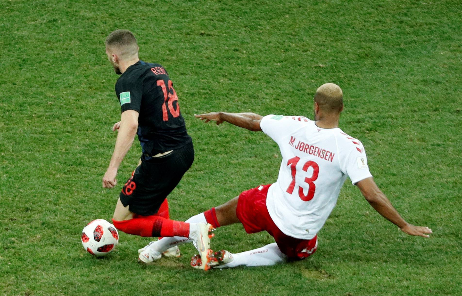 World Cup - Round of 16 - Croatia vs Denmark