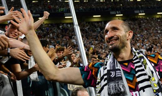 Doviđenja, ikono: Chiellini je nakon 17 godina napustio Juve