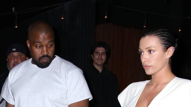 Kanye West & wife Bianca Censori leaving Ty Dolla $ign birthday party in WeHo