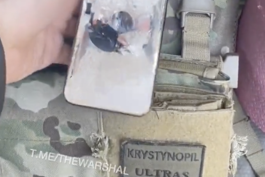 iPhone spasio ukrajinskome vojniku život