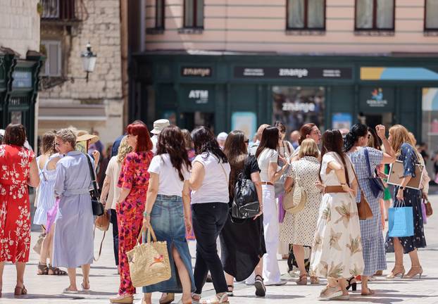 Split: Započelo je ljeto visokih temperatura