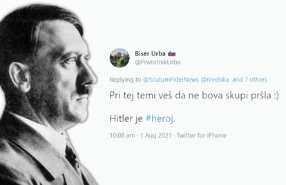 Slovenac na Twitteru objavio 'Hitler heroj', reagirali Nijemci